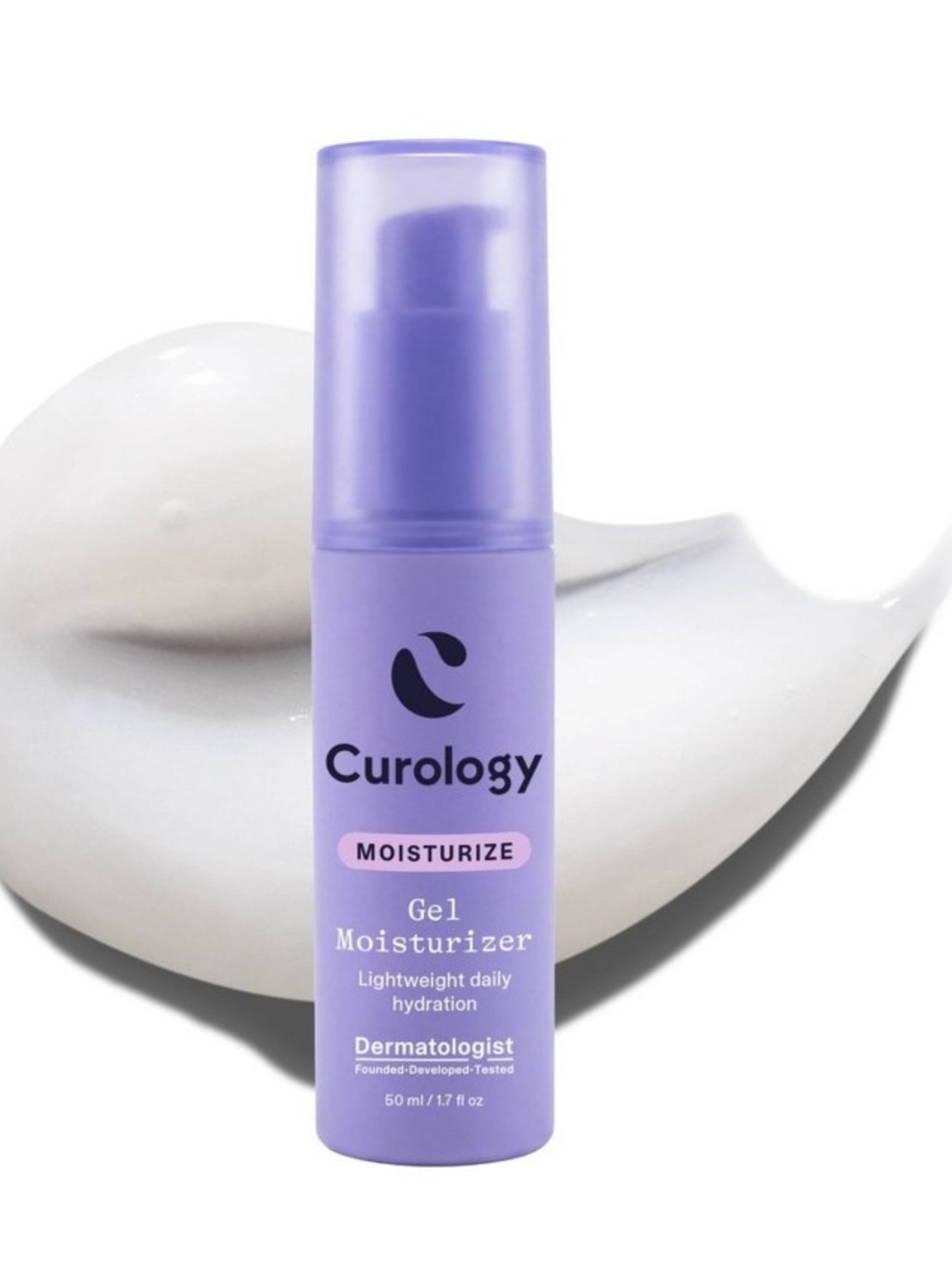 Curology Moisturize Gel Moisturizer - Purple